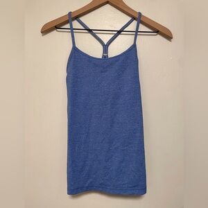 lululemon Women’s Power Y Tank 6 - Heather Blue